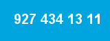 927 434 13 11 927 434 13 11
